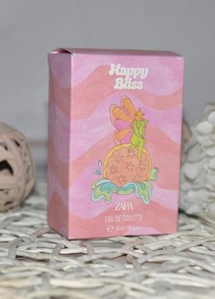 Нові фірмові жіночі парфуми туалетна вода happy bliss зара zara 50 мл оригінал підліткові7 фото