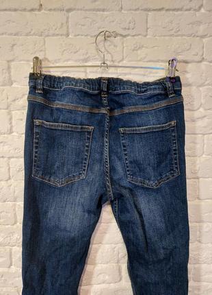 Фирменные стрейчевые джинсы 11-12 лет5 фото