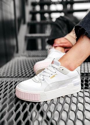 Puma cali sport mix "white-marshmallow"