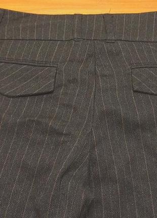 Женские брюки-клеш orsay классические, в полоску, разм. xs, s на рост 155-160, для девочки-подростка2 фото