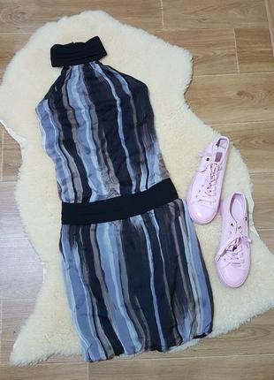 Платье из натурального шелка