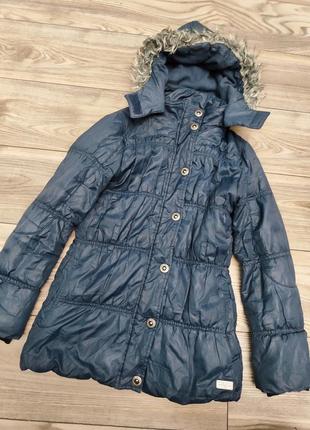 Синя демісезонна куртка том тейлор