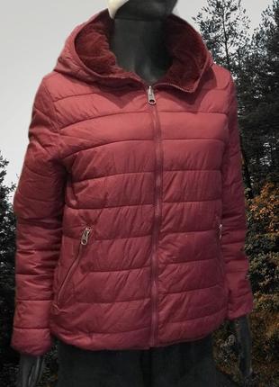 Двостороння хутряна жіноча курточка