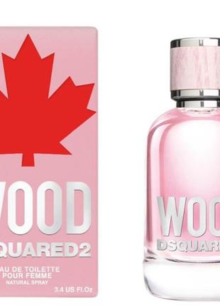 Оригінал dsquared 2 wood pour femme 100 ml ( дискваред 2 пур фем )  туалетна вода edt1 фото