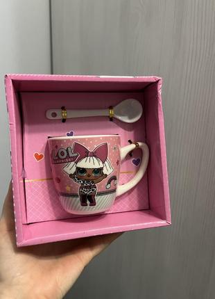Чашка детская кружка детская детская детская посуда lol