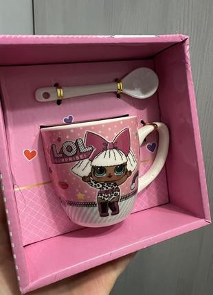 Чашка детская кружка детская детская детская посуда lol