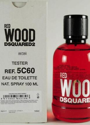 Оригінал dsquared2 red wood 100 ml tester ( дискваред 2 ред вуд ) туалетна вода