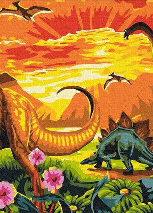 Картина по номерам мир прошлого