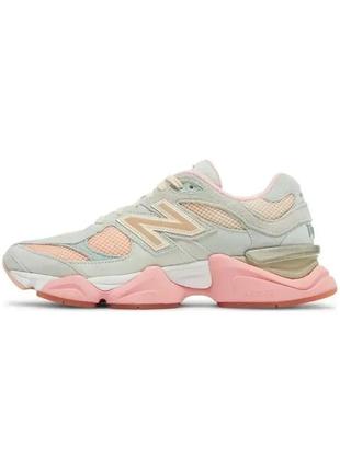 Кроссовки   new balance 9060 joe freshgoods inside voices baby shower blue (нев баланти)