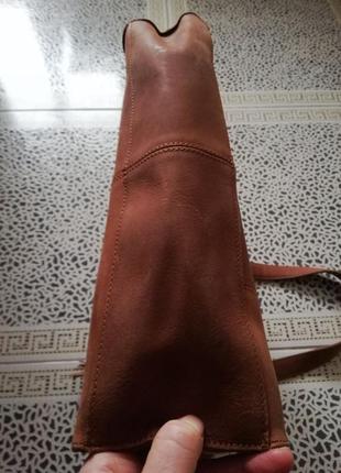 Новая кожанная женская сумка pieces10 фото