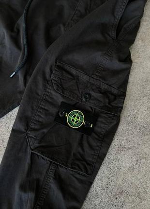 Шикарные брюки карго от stone island3 фото