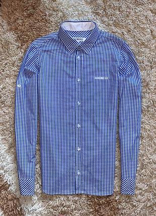 Сорочка dirk bikkembergs в клітку оригінал
