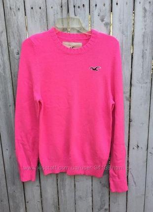 Яскравий светр hollister, l р.