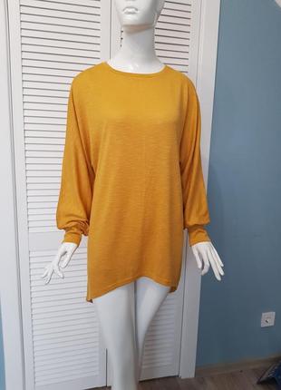 Базовая блуза туника очень красивый цвет new look
