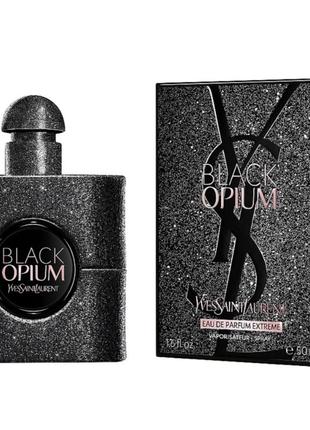 Оригинальный yves saint laurent black opium extreme 50 ml ( йсен лоран блек опиум экстрим )