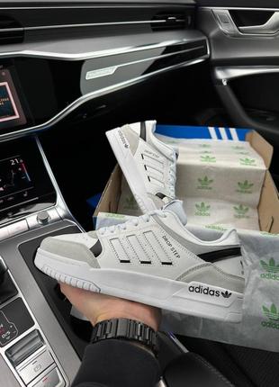 Чоловічі кросівки adidas originals drop step white gray8 фото