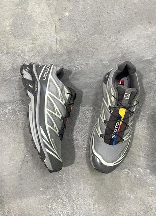 Кроссовки salomon xt-6 gore-tex brow6 фото