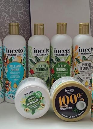 Сыворотка для волос с маслом аграна натуральная inecto 100мл