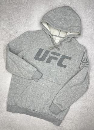 Чоловіче сіре худі reebok ufc оригінал