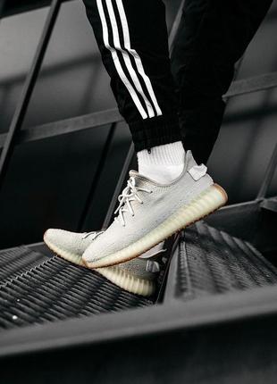 Adidas yeezy boost 350 v2 sesame мужские кроссовки адидас