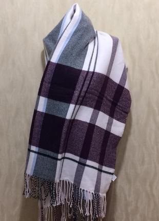 Теплий щільний приємний шарф палантин river island, 180х64