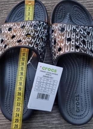 Стильные шлепки слайды crocs ,серия logo 
j5w7-37/38
j6w8-38/394 фото