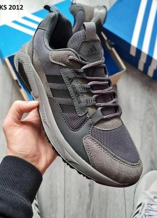 Кроссовки adidas boost серые