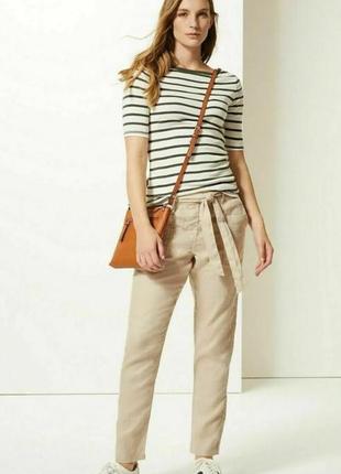 Мегакласные брюки 100 % лён marks & spencer