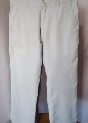 Брендовые льняные мужские штаны р. 503 фото
