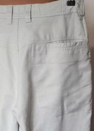 Брендовые льняные мужские штаны р. 504 фото