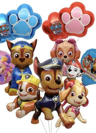 Гелієві кульки paw patrol