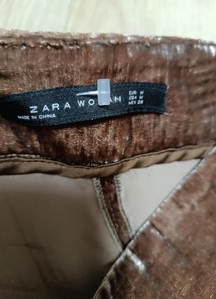 Велюровые штаны палаццо zara3 фото