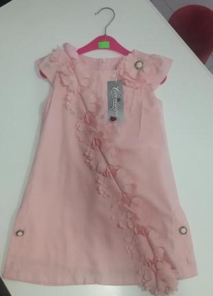 Ніжне літнє плаття для дівчинки, дитяче плаття нарядне