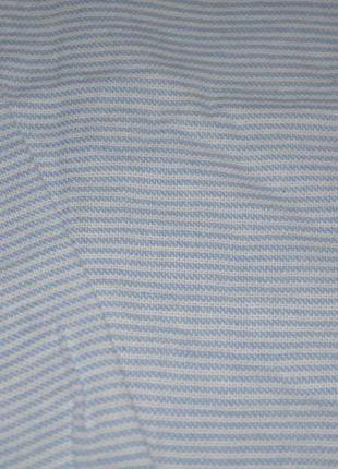 Рубашка голубая мужская из хлопка размер 56-58 livergy нижняя4 фото