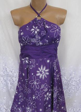Новое стильное платье x-mail хлопок m 46-48 с106n1 фото