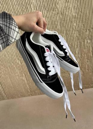 Vans knu skool black/white