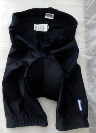 Велошорты велотрусы велоэкипировка черные decathlon cycle оригинал размер eur 10 a