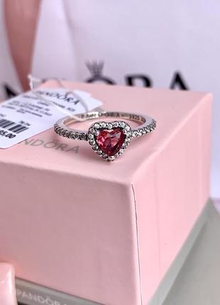 Кольцо пандора серебро 925 кольцо pandora «красное сердце» кольцо кольцо оригинальное кольцо пандора новая бирка пломба7 фото
