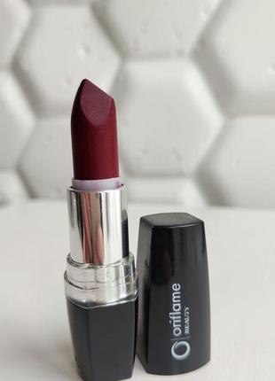 Помада для губ от орифлейм oriflame beauty 13828 beep berry colour