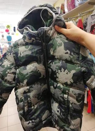 Куртка детская с динозаврами от фирмы tu