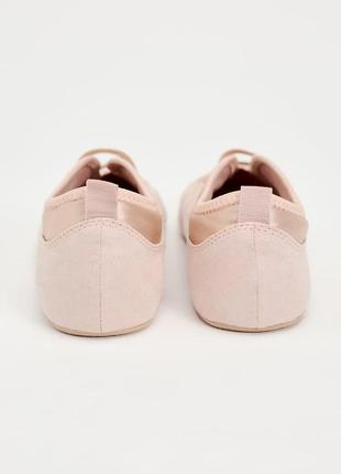 Сатиновые балетки zara 5707/3106 фото