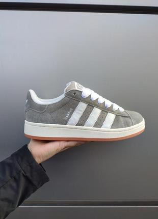 Adidas campus 00s gray|white5 фото