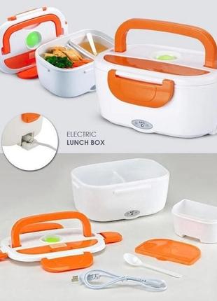 Электрический ланч-бокс electronic lunchbox с подогревом 220v 40w3 фото