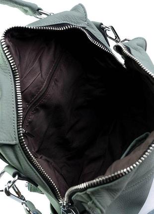 Женская сумка-рюкзак натуральная кожа4 фото