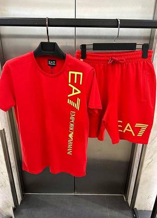 Летний костюм в стиле emporio armani