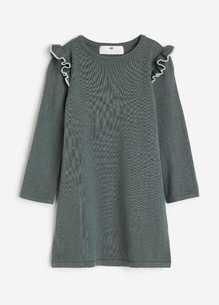 Платье трикотажное h&m для девочек