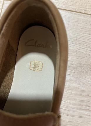 Мокасини, туфлі clarks, 30 розмір5 фото