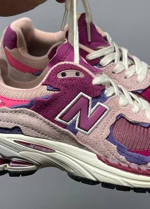 Кроссовки new balance 2002r protection pack'pink violet'6 фото