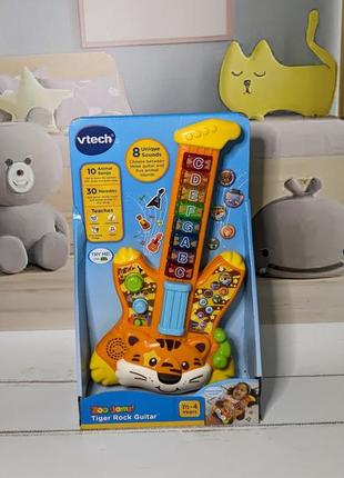 Vtech гитара "zoo jamz tiger rock guitar"