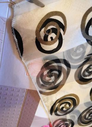 Шифоновый платок, размер 52×50.3 фото